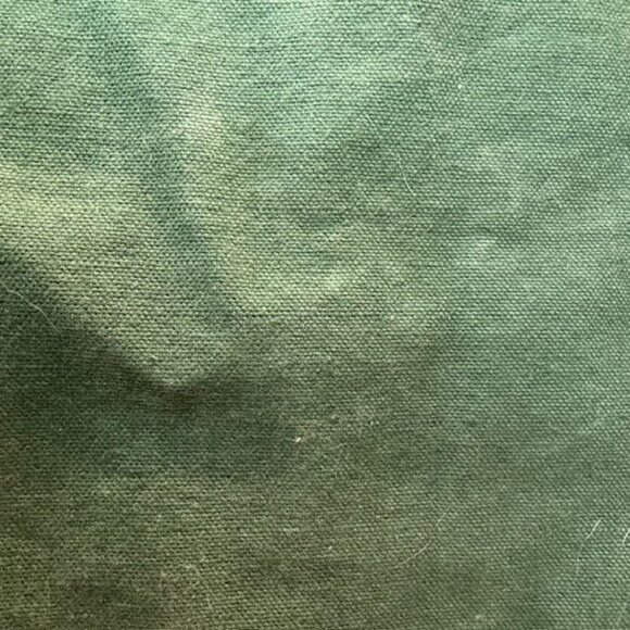 Vintage Tapestry Cat Christmas Tote Bag With Green Back & Handles - Picture 6 of 10